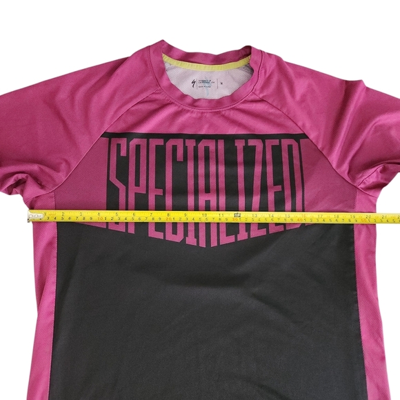 SPECIALIZED MTB Enduro Comp Cycling Jersey purple size M - Picture 10 of 11